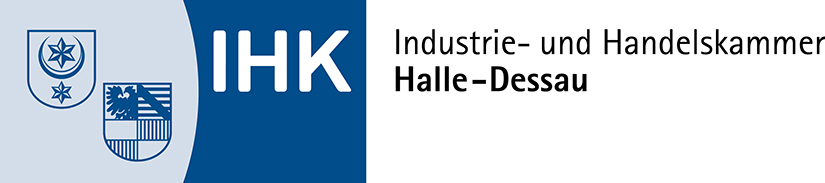 Das Logo der IHK Halle Dessau