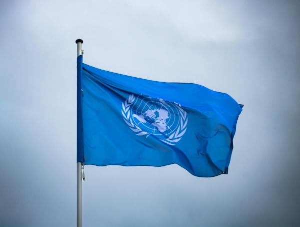 Flagge der Vereinten Nationen