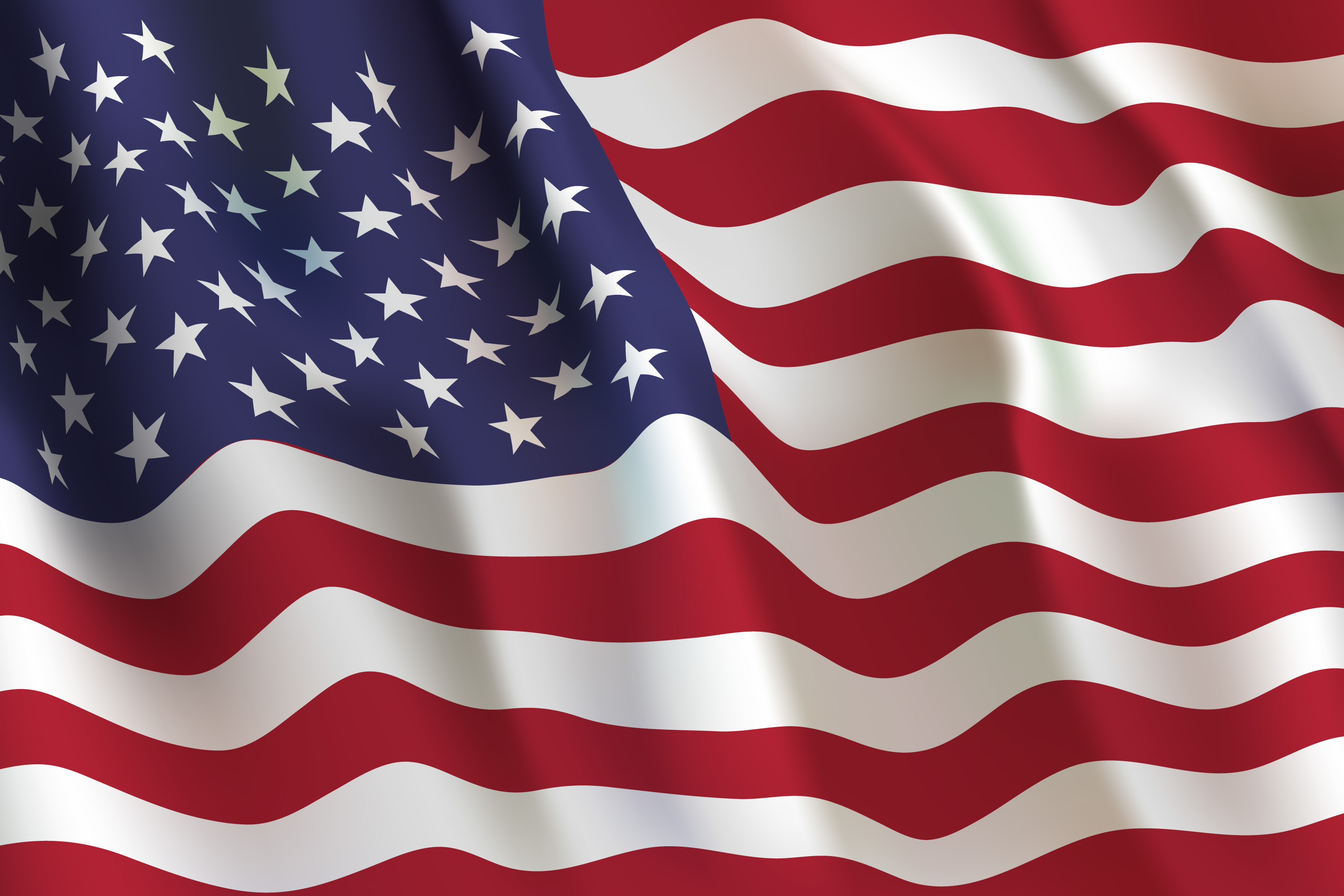 Flagge der USA ©freepik