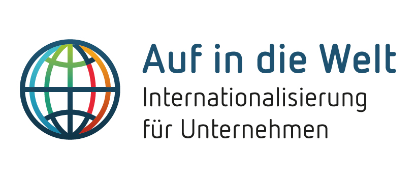 Auf in die Welt Logo
