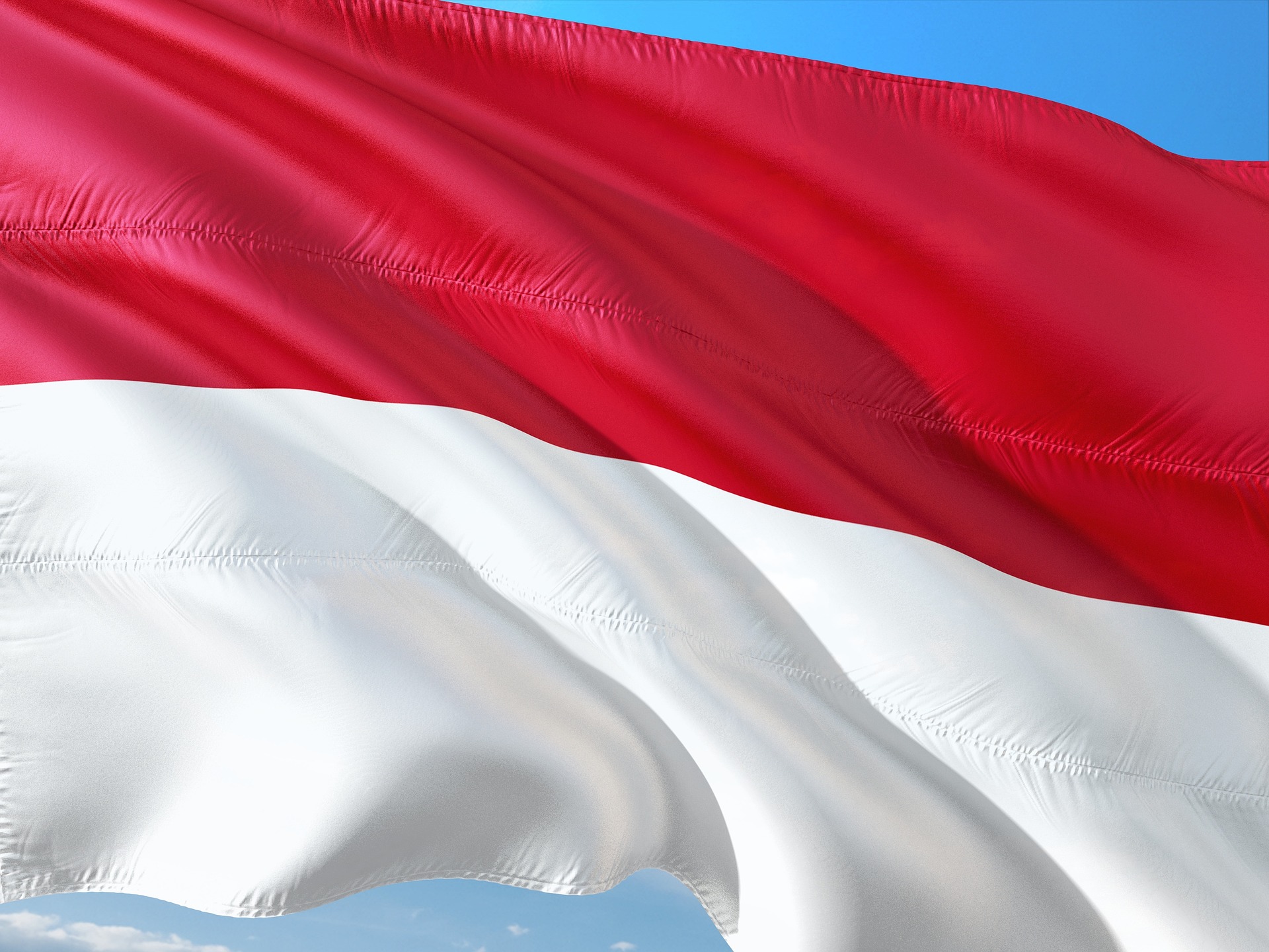 Flagge von Indonesien