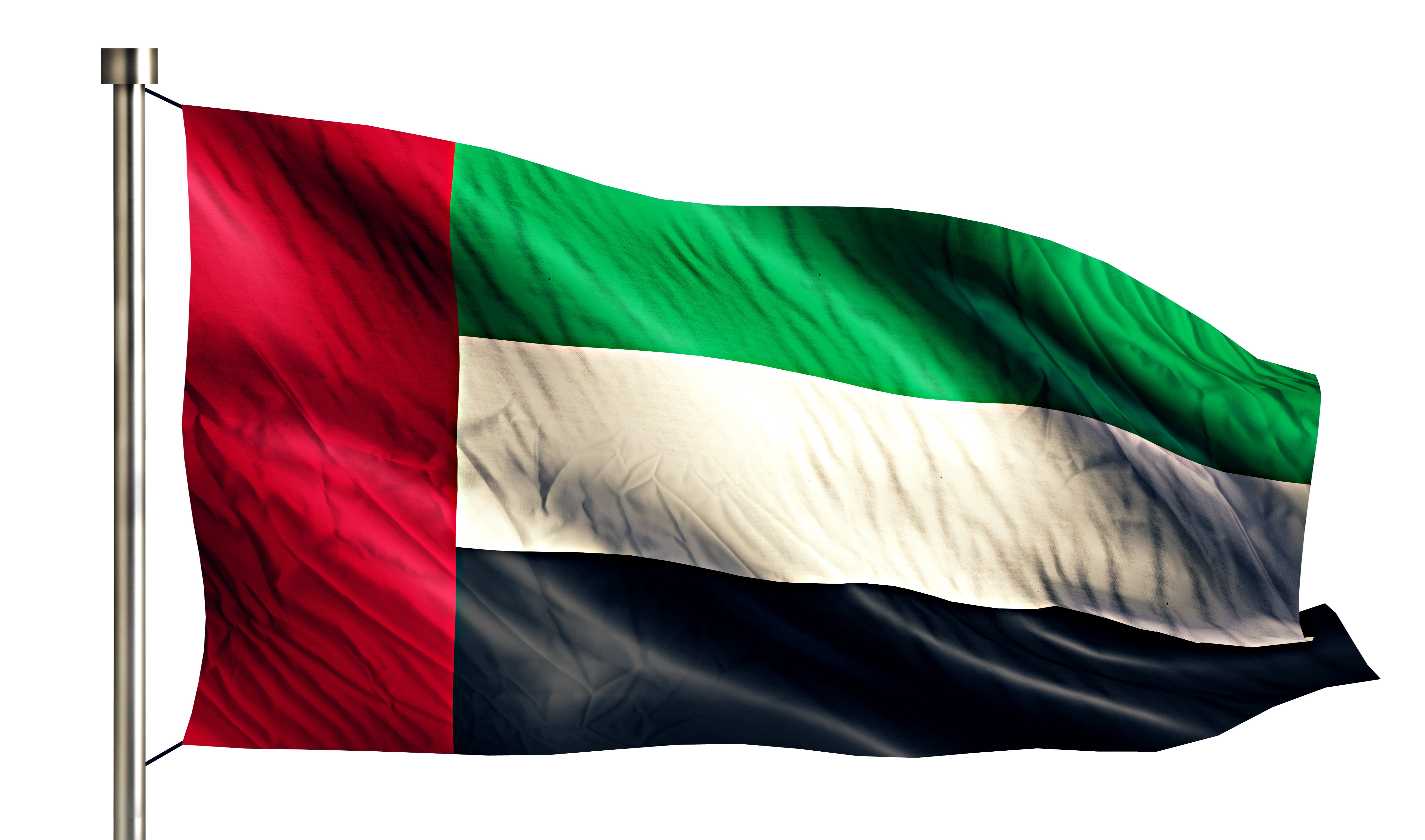 Flagge der Vereinigten Arabische Emirate