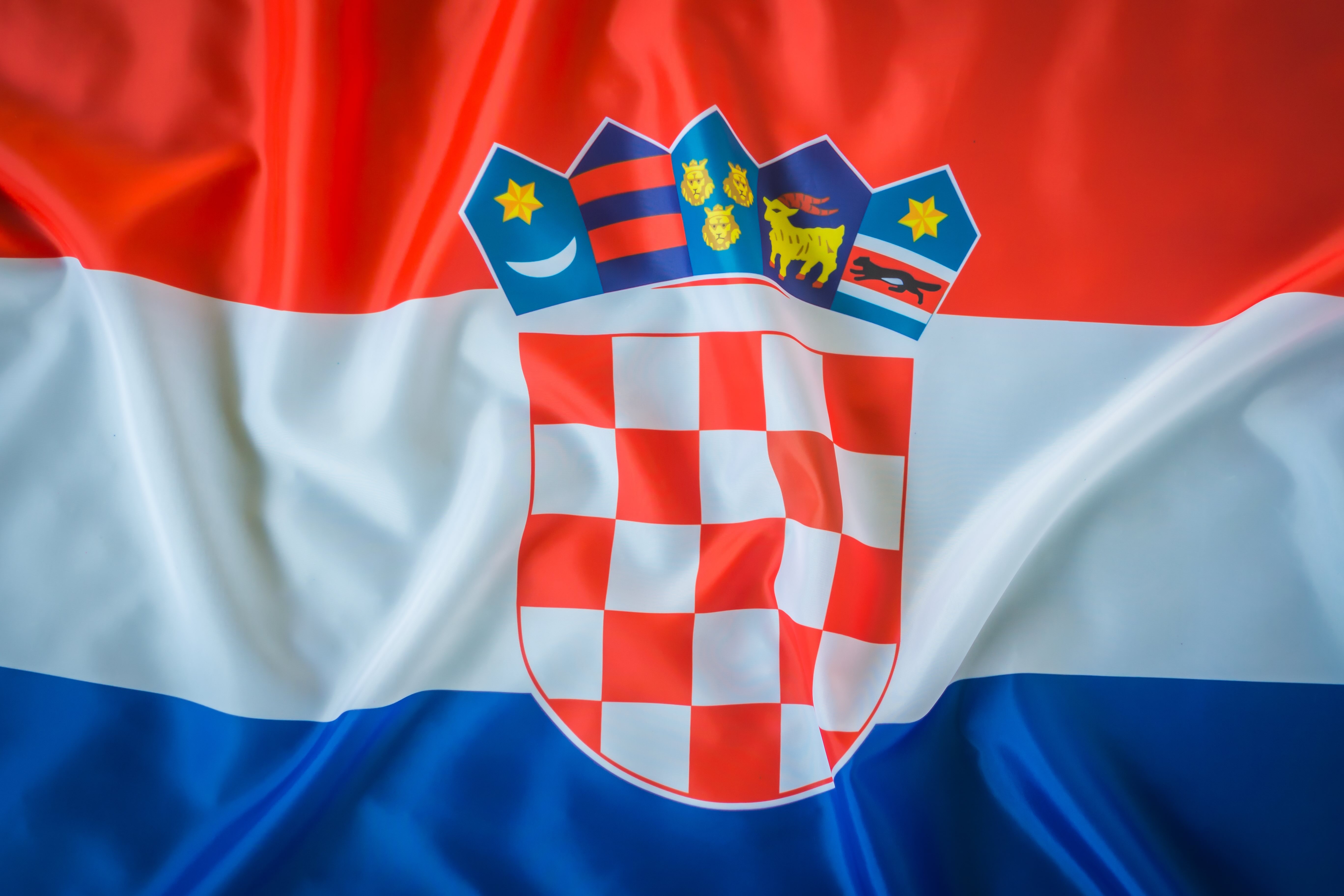 Flagge von Kroatien