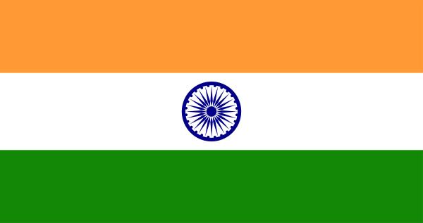 Fahne Indien