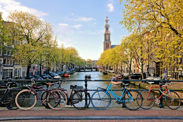 Stadtansicht von Amsterdam